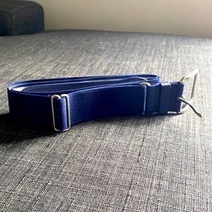 Navy Blue Adidas Baseball Belt - Elastic
